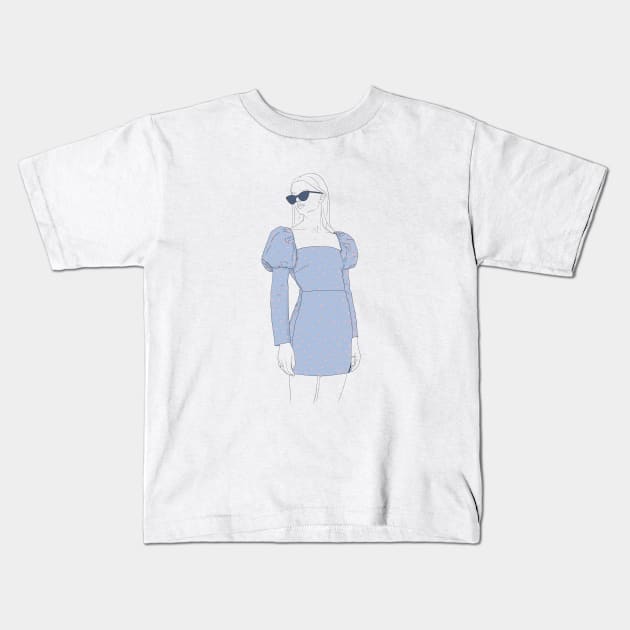 Puffed Sleeves Kids T-Shirt by DearestQ